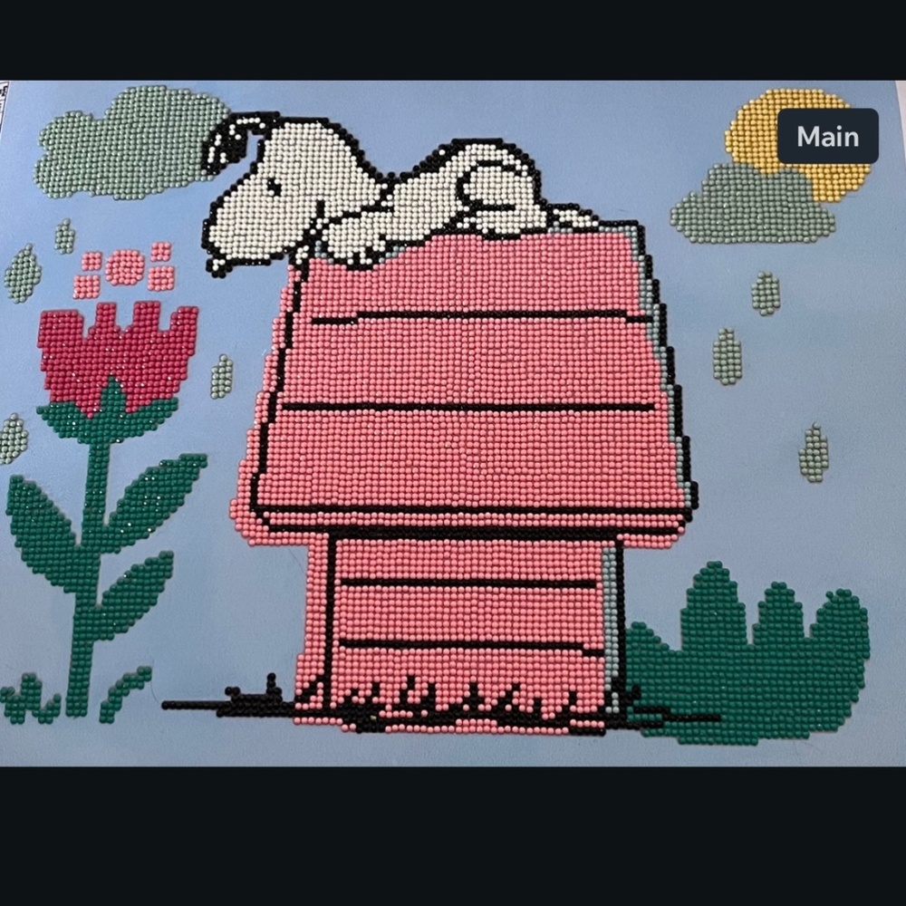 Snoopy(diamond art)